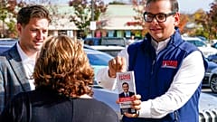 Republikaner Georges Santos im Wahlkampf vor den Midterms in den USA