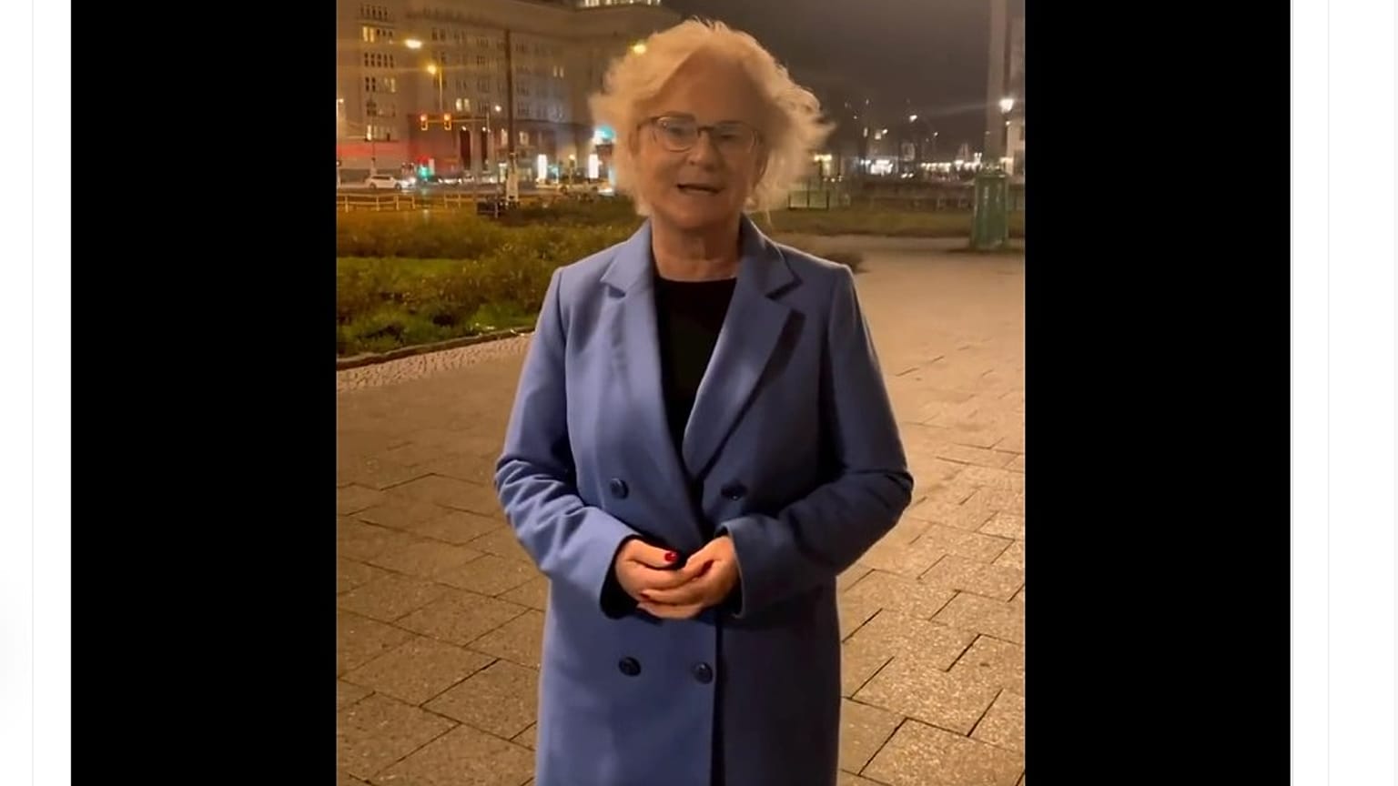 Das Neujahrs-Video der Verteidigungsministerin Christine Lambrecht wird kritisiert
