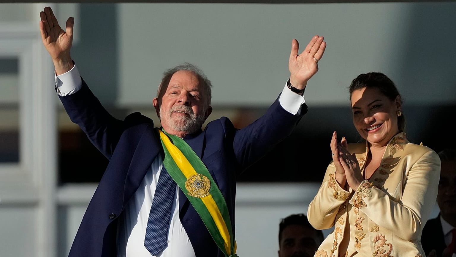 Lula da Silva ile eşi Rosangela Silva