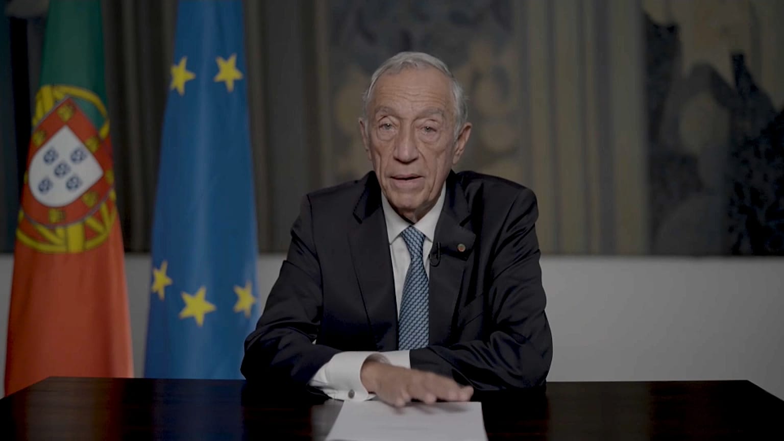 Marcelo Rebelo de Sousa na mensgem de ano novo
