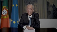 Marcelo Rebelo de Sousa na mensgem de ano novo