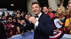 L'acteur Jeremy Renner lors de la projection en avant-première du film "Avengers : Endgame" - 22.04.2019