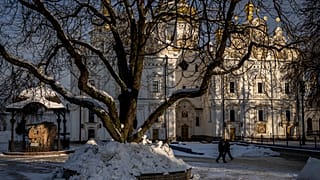 Успенский собор Киево-Печерской лавры 1 декабря 2022