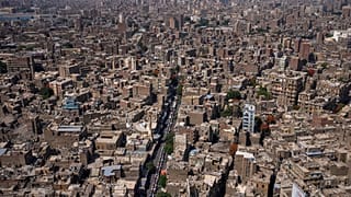 مشهد عام للعاصمة المصرية، القاهرة، 25 مايو 2022.