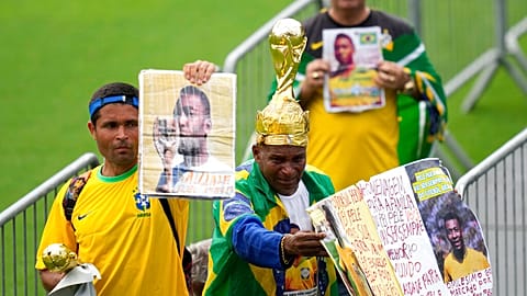 Totenwache für Pelé 