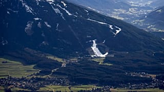 The Patscherkofel winter sport resort near Innsbruck, Austria, is pictured on Monday, Jan. 2, 2023.