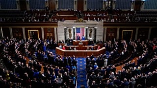 Az amerikai Kongresszusban Volodimir Zelenszkij ukrán elnök tart beszédet