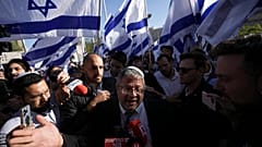 Itamar Ben-Gvir dans une manifestation à Jérusalem,  20 avril 2022. 