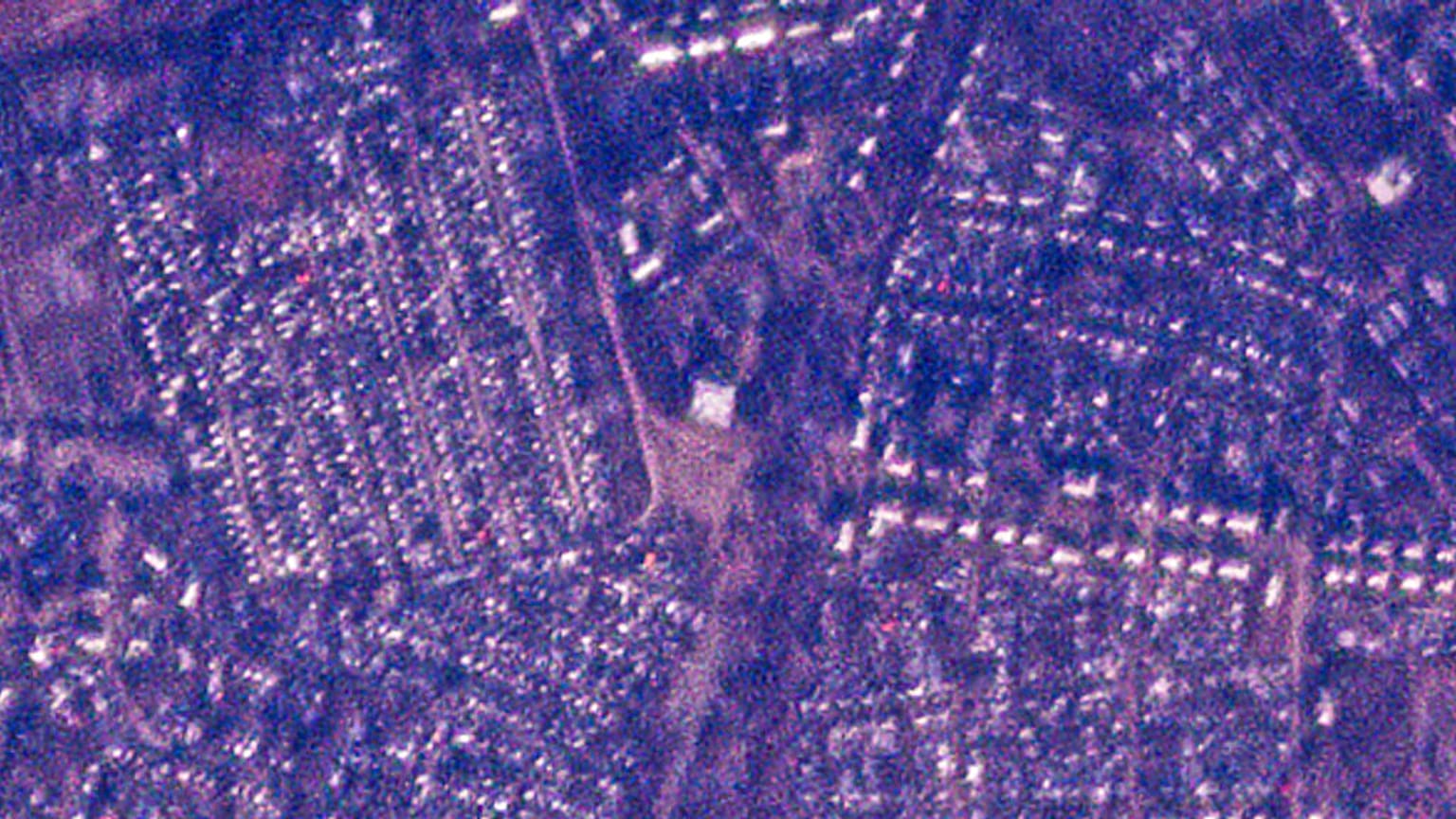 Satellitenfoto einer Berufsschule in der von Russland besetzten Stadt Makiwka am 20. Dezember 2022