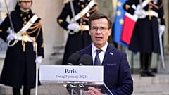 İsveç Başbakanı Ulf Kristersson, Fransa'nın başkenti Paris'e resmi ziyaret gerçekleştirdi