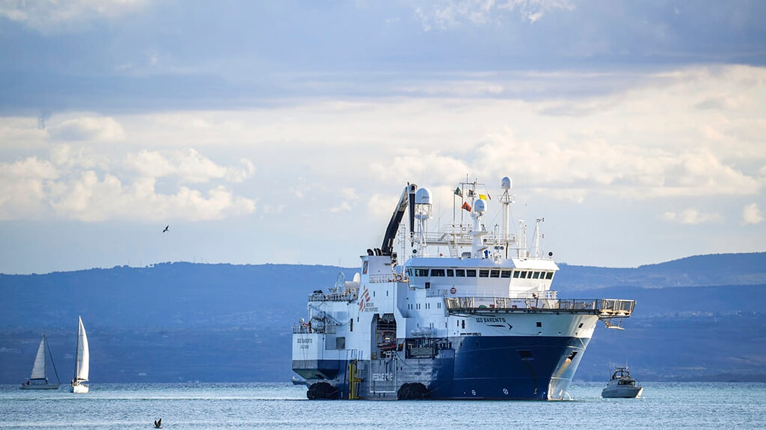 La Geo Barents di MSF in una foto di novembre 2022
