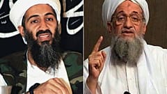 Öldürülen El Kaide lideri Usame Bin Ladin ve  Eymen el Zewahiri (arşiv)