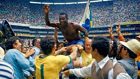 final goodbye to Pelé