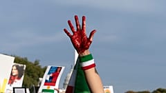 تجمع ایرانیان در واشنگتن در همبستگی با معترضان ایران
