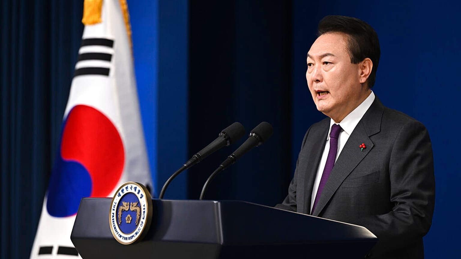 Güney Kore Devlet Başkanı Yoon Suk-yeol
