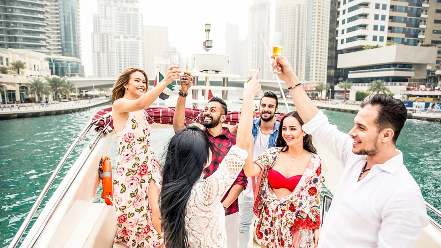 Dubai is scrapping its 30 per cent tax on alcohol for one year. 