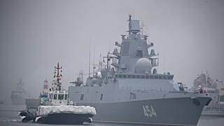 Фрегат "Адмирал Горшков" на учениях в Китае