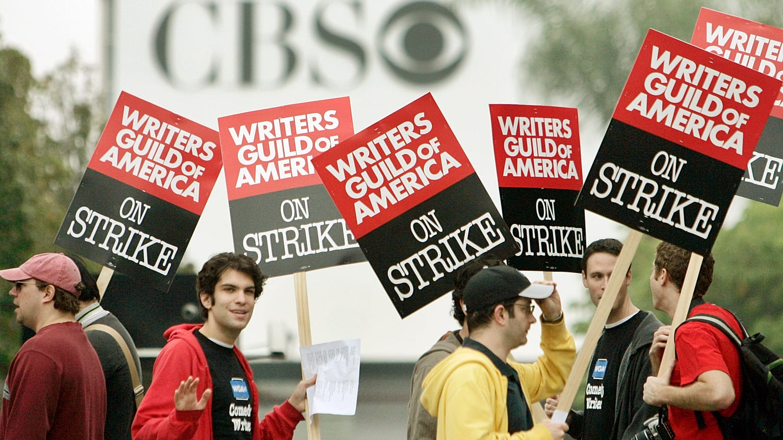 The last time screenwriters went on strike was in 2007-2008.
