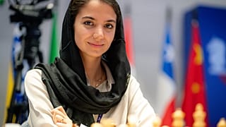 Sara Khadem egy tavalyi felvételen, még fejkendőben