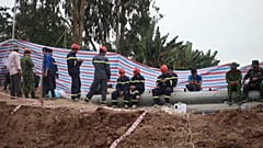 Строительная площадка, где произошла трагедия