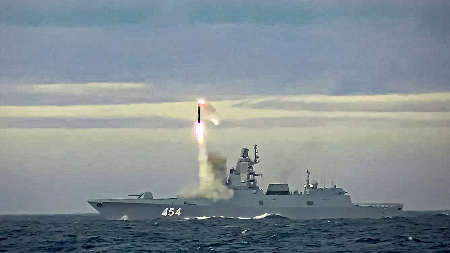 Russische Fregatte Admiral Gorschkow
