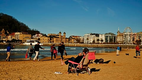 Several European countries have experienced unusually warm temperatures at the start of the year.