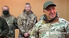 Yevgeny Prigozhin addressing Wagner mercenaries