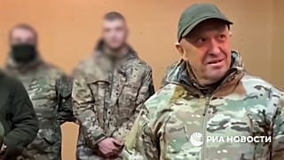 Yevgeny Prigozhin addressing Wagner mercenaries