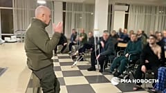 La riunione motivazionale della milizia Wagner