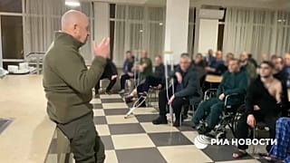 La riunione motivazionale della milizia Wagner