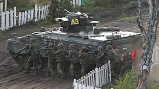 Marder-Panzer der deutschen Bundeswehr