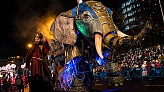 Festumzug zum Dreikönigstag in Madrid