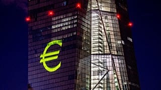Az Európai Központi Bank épülete Frankfurtban