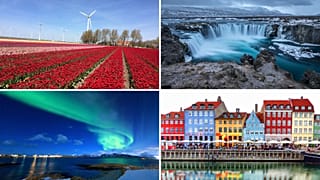 The Netherlands, Denmark, Iceland, Norway: These European countries are some of the safest in the world.