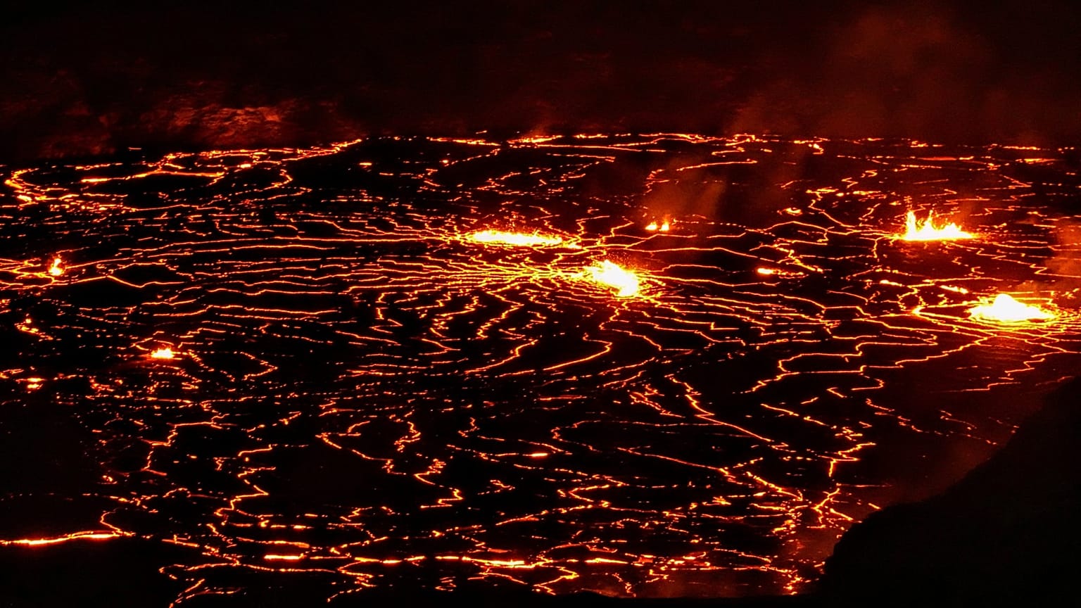Der Kilauea auf Hawaii