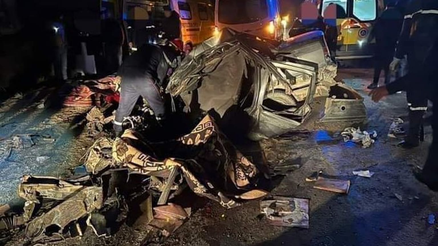 حادث مروري ينهي حياة 8 أفراد من أسرة واحدة