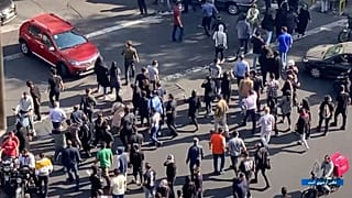 Iran demonstrators 
