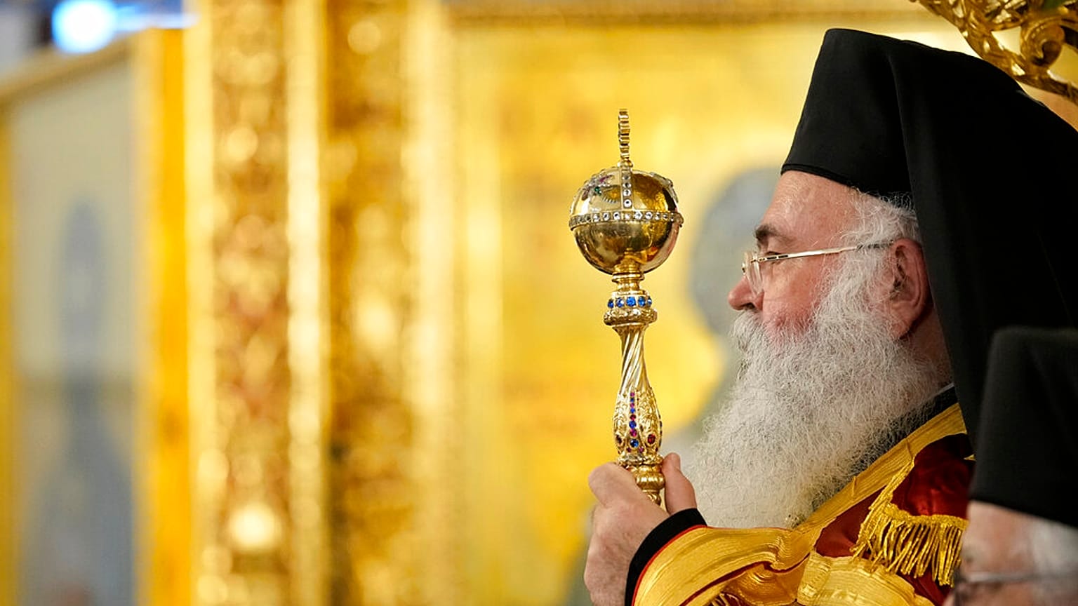 Ο Αρχιεπίσκοπος Κύπρου Γεώργιος