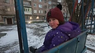 Bambini a Toretsk