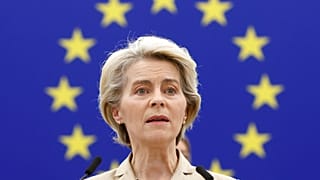 La presidenta de la Comisión Europea, Ursula von der Leyen.