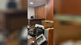القصر الرئاسي في العاصمة البرازيلية برازيليا. 
