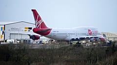 Virgin Atlantic Cosmic Girl at Spaceport Cornwall
