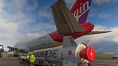 "Cosmic Girl"der US-Firma Virgin Orbit