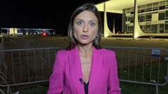 Anelise Borges vor dem Obersten Gericht in Brasilia
