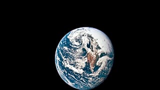 Photo datant de 1869 montrant la planète Terre.