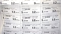 Endgültiger Wechselkurs: Preise in Euro gegenüber der kroatischen Kuna.