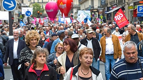 Protest in France