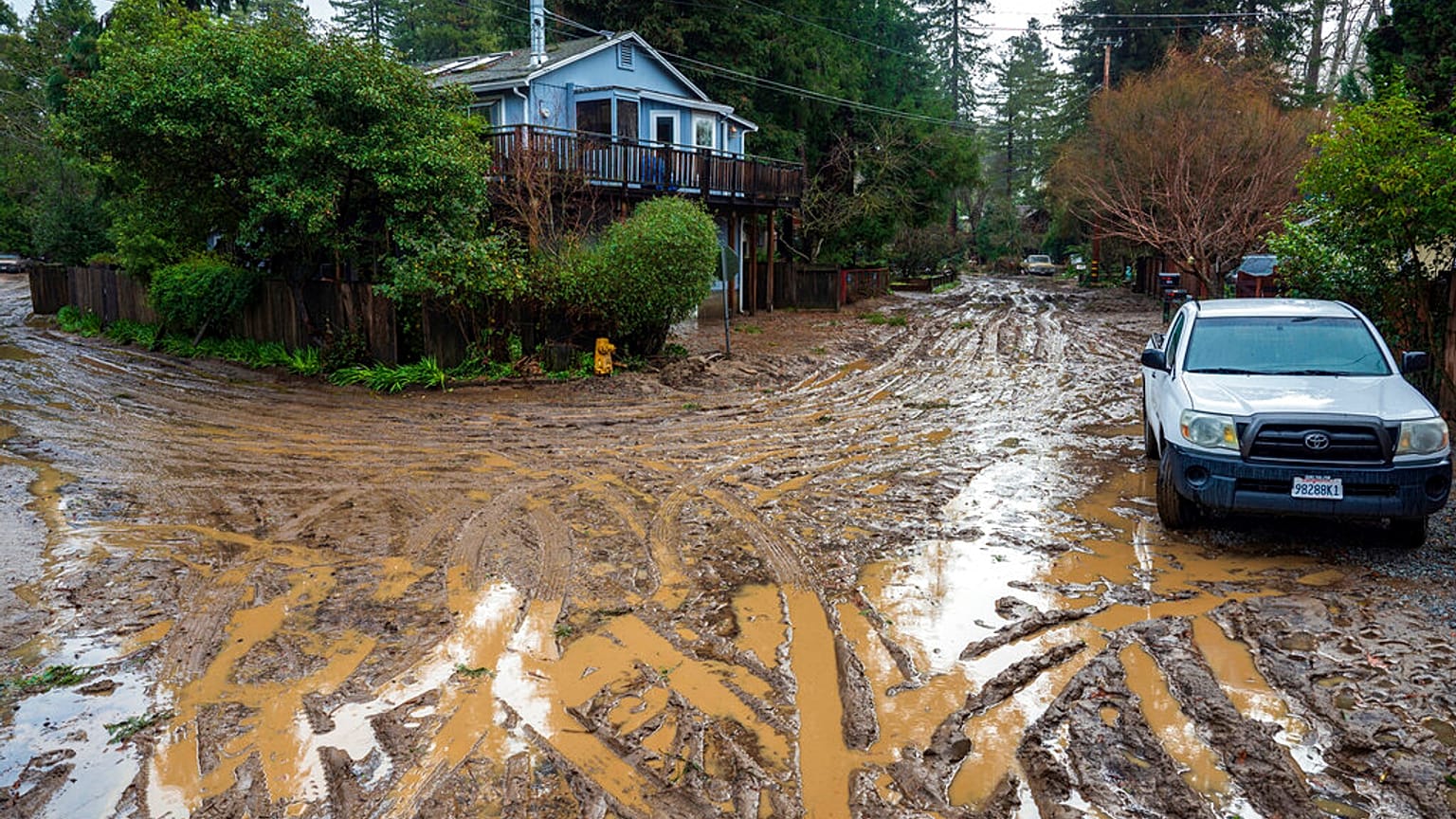 Inundaciones en California