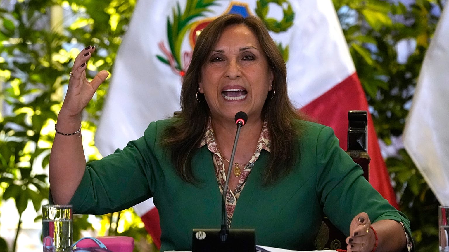 Dina Boluarte.