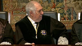 El nuevo presidente del Tribunal Constitucional de España, Cándido Conde Pumpido